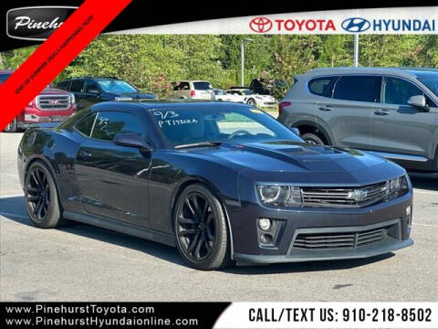 2013 Chevrolet Camaro for sale at PHIL SMITH AUTOMOTIVE GROUP - Pinehurst Toyota Hyundai in Southern Pines NC