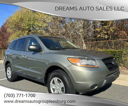 2009 Hyundai Santa Fe for sale at Dreams Auto Sales LLC in Leesburg VA