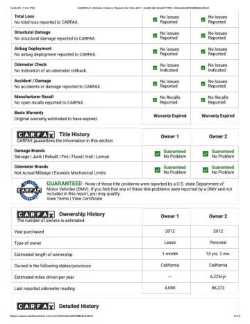 2011 Audi A8 quattro