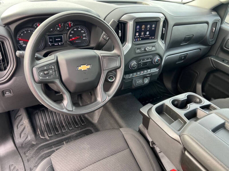 Used 2024 Chevrolet Silverado 1500 Work Truck with VIN 3GCNAAED4RG348848 for sale in Wood River, IL