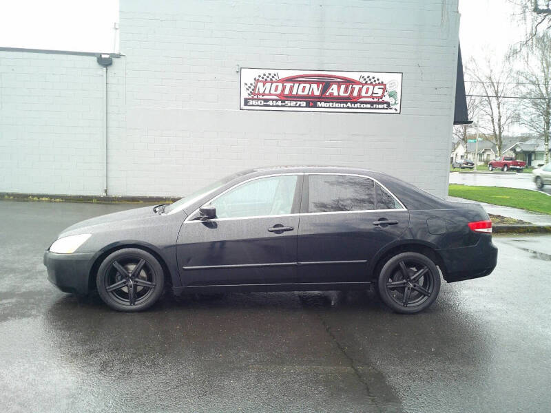 2004 Honda Accord for sale at Motion Autos in Longview WA