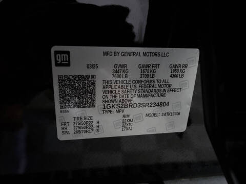 2025 GMC Yukon Elevation