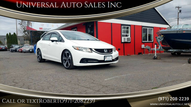 2015 Honda Civic for sale at Universal Auto Sales Inc in Salem OR