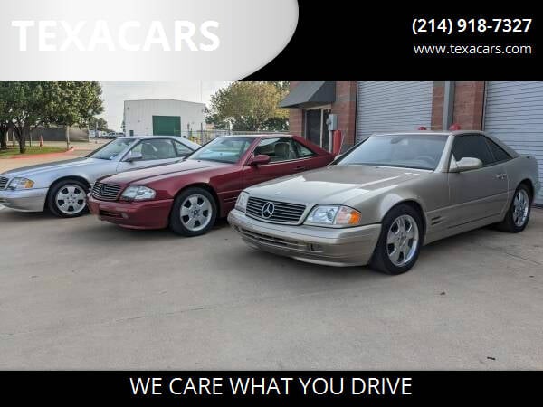 1999 Mercedes-Benz SL-Class for sale at TEXACARS in Lewisville TX