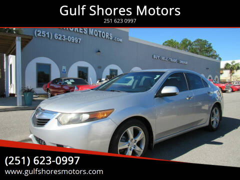 2012 Acura TSX for sale at Gulf Shores Motors in Gulf Shores AL