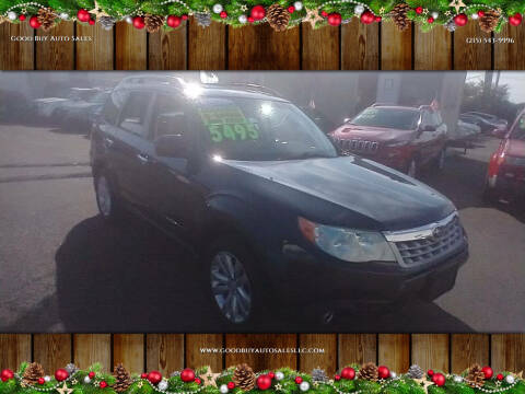 2011 Subaru Forester for sale at Good Buy Auto Sales in Philadelphia PA