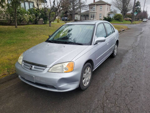 2001 Honda Civic for sale at Little Car Corner in Port Angeles WA