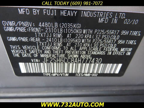 2010 Subaru Forester 2.5X Premium