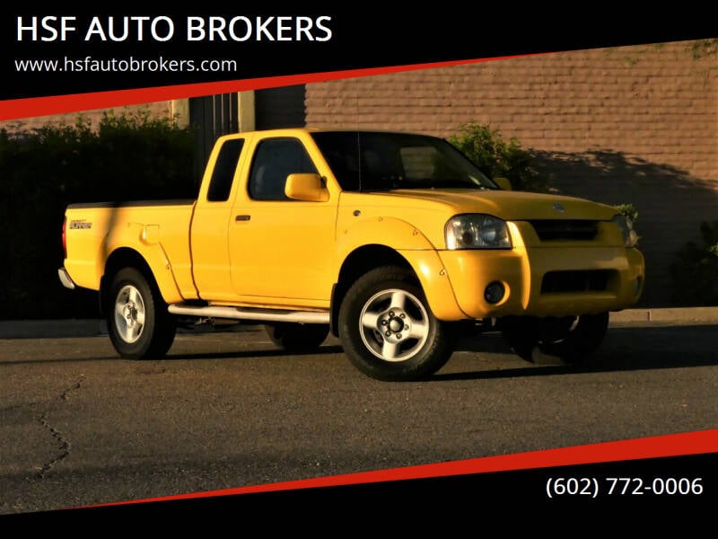 2002 Nissan Frontier for sale at HSF AUTO BROKERS in Phoenix AZ