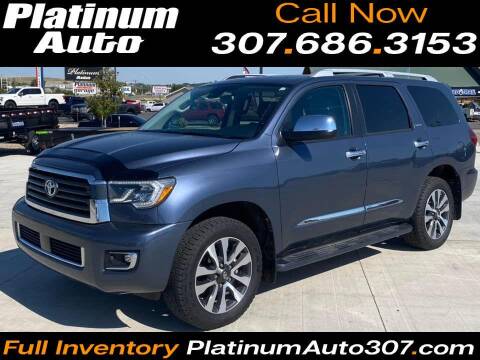 2018 Toyota Sequoia for sale at Platinum Auto in Gillette WY
