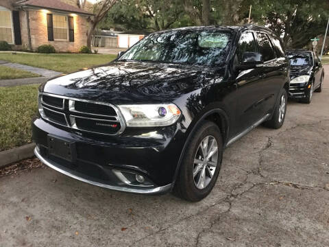 2014 Dodge Durango for sale at Texas Luxury Auto in Houston TX