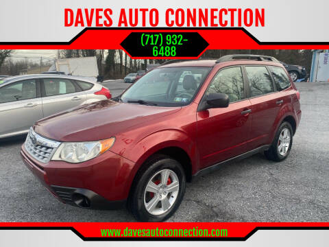 2012 Subaru Forester for sale at DAVES AUTO CONNECTION in Etters PA
