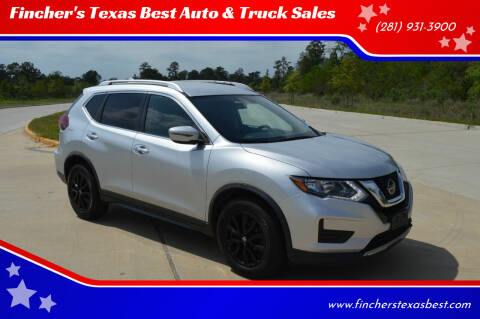 2018 Nissan Rogue for sale at Fincher's Texas Best Auto & Truck Sales in Tomball TX