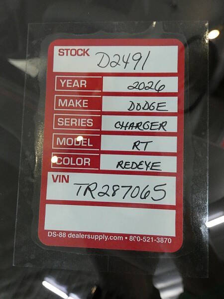 2026 Dodge Charger