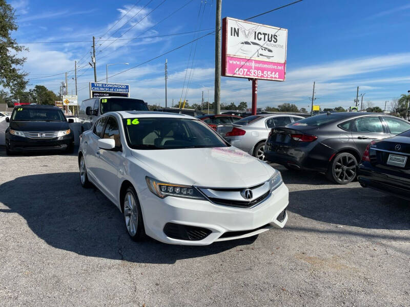 2016 Acura ILX for sale at Invictus Automotive in Longwood FL
