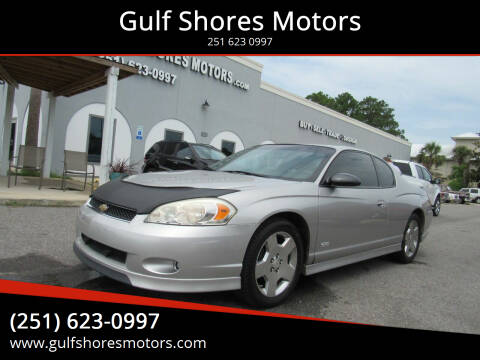 2006 Chevrolet Monte Carlo for sale at Gulf Shores Motors in Gulf Shores AL