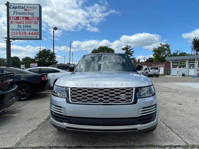 2018 Land Rover Range Rover for sale at Capital Auto Financing in Redford, MI