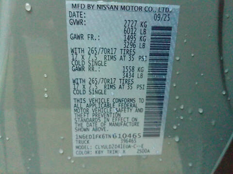 2026 Nissan Frontier PRO-4X