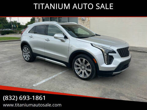 2019 Cadillac XT4 for sale at TITANIUM AUTO SALE in Houston TX