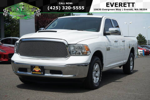2016 RAM 1500 for sale at West Coast AutoWorks -Edmonds in Edmonds WA