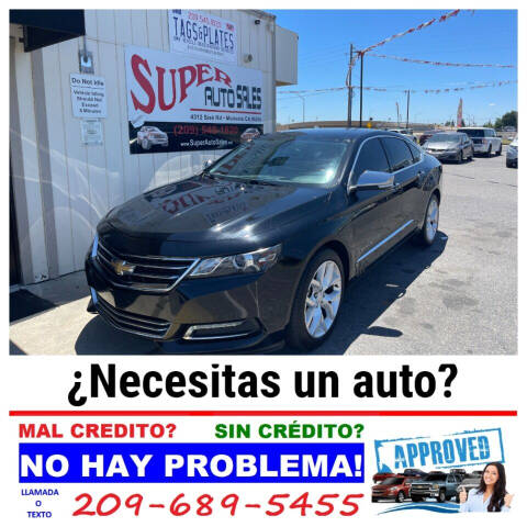 2018 Chevrolet Impala for sale at Super Auto Sales Modesto in Modesto, CA