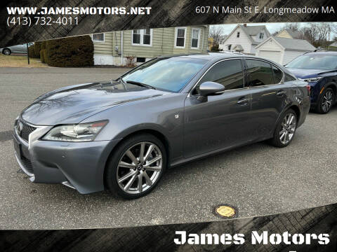 2013 Lexus GS 350 for sale at James Motors Inc. in East Longmeadow MA