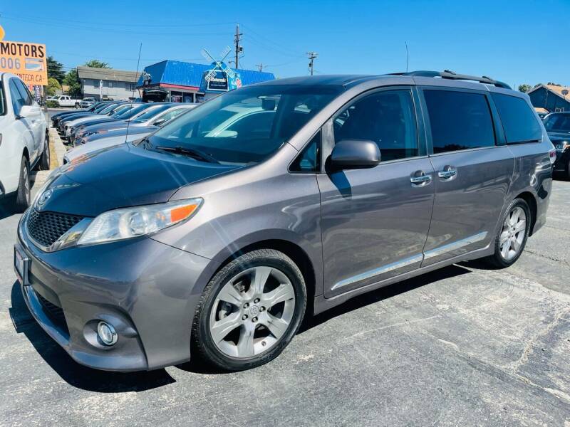 2013 Toyota Sienna for sale at Sunset Motors in Manteca CA