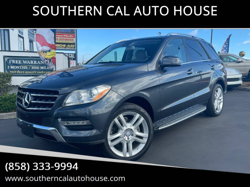 2015 Mercedes-Benz M-Class for sale at SOUTHERN CAL AUTO HOUSE in San Diego CA