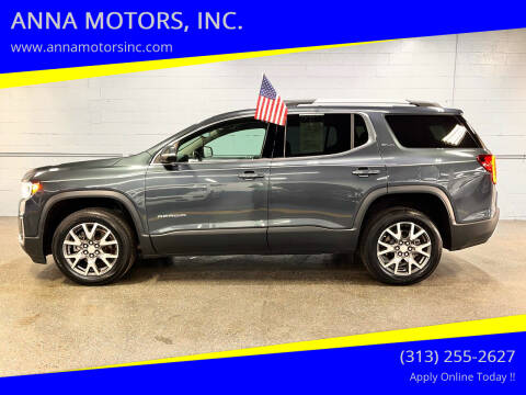 2020 GMC Acadia for sale at ANNA MOTORS, INC. in Detroit MI