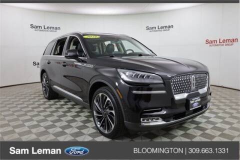2021 Lincoln Aviator for sale at Sam Leman Ford in Bloomington IL