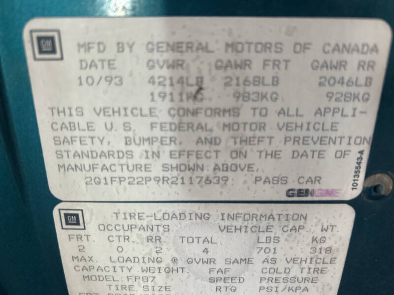 1994 Chevrolet Camaro Z28