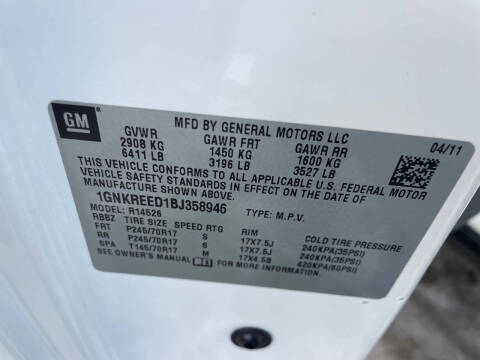 2011 Chevrolet Traverse LS