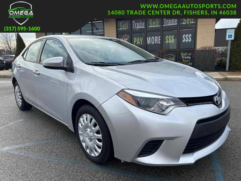 2014 Toyota Corolla for sale at Omega Autosports of Fishers in Fishers IN
