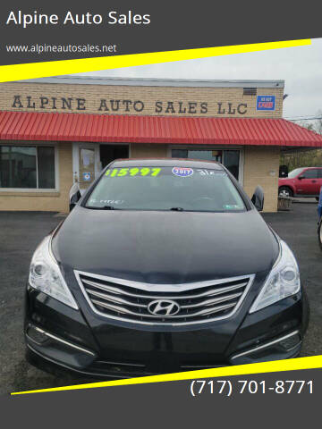 2017 Hyundai Azera for sale at Alpine Auto Sales in Carlisle PA