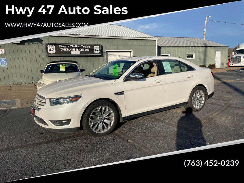 2016 Ford Taurus for sale at Hwy 47 Auto Sales in Saint Francis MN