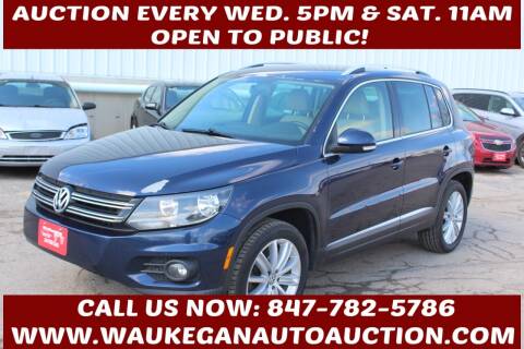 2013 Volkswagen Tiguan for sale at Waukegan Auto Auction in Waukegan IL