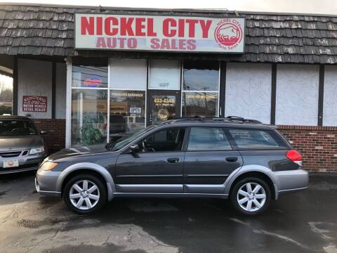 2009 Subaru Outback for sale at NICKEL CITY AUTO SALES in Lockport NY