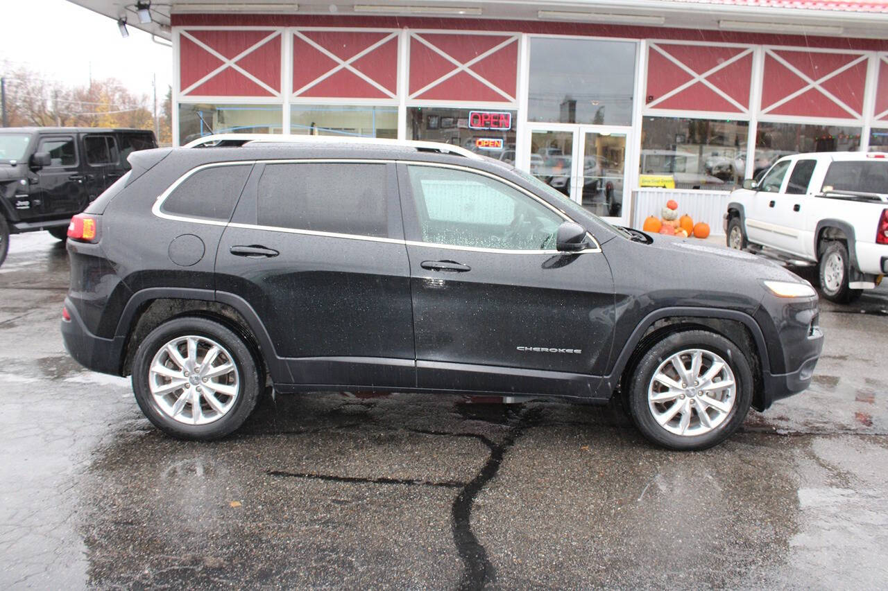 2015 Jeep Cherokee for sale at Jennifer's Auto Sales & Service in Spokane Valley, WA