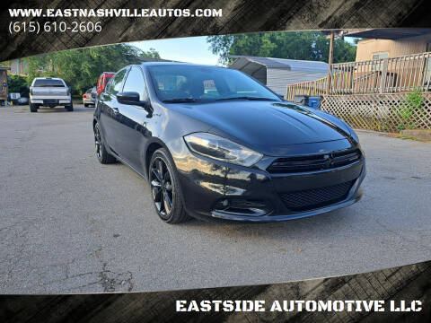 2016 Dodge Dart for sale at EASTSIDE AUTOMOTIVE LLC in Nashville TN
