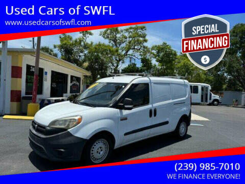 2016 RAM ProMaster City for sale at Used Cars of SWFL in Fort Myers FL