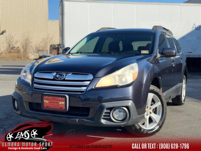 2013 Subaru Outback for sale at Elmora Motor Sport in Elizabeth NJ