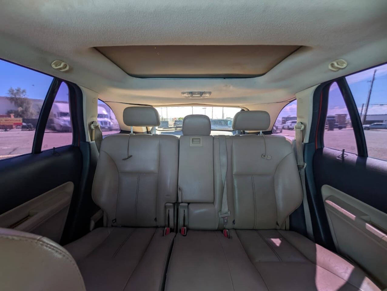 Orange 2008 Ford Edge SEL SEL 4dr Crossover 7