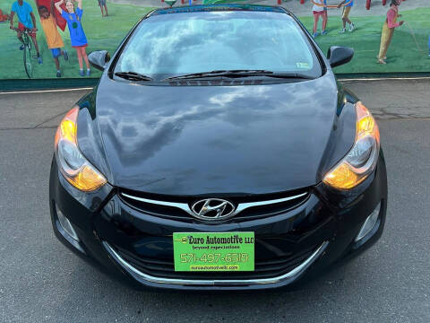 2013 Hyundai Elantra for sale at Euro Automotive LLC in Falls Church VA