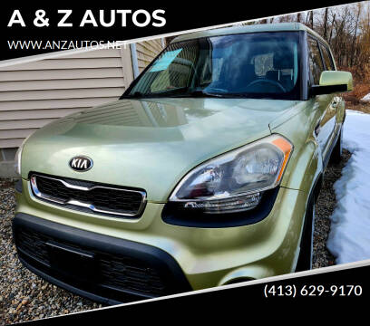 2013 Kia Soul for sale at A & Z AUTOS in Westfield MA