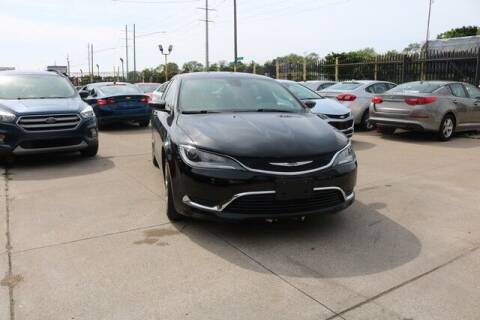2016 Chrysler 200 for sale at F & M AUTO SALES in Detroit MI