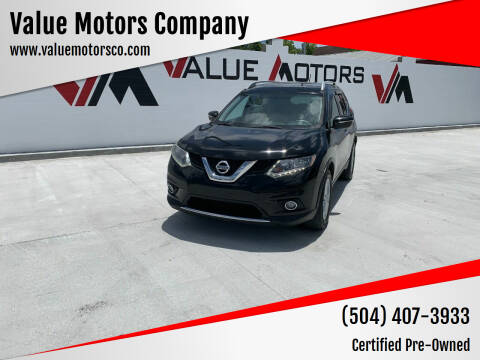 2014 Nissan Rogue for sale at Value Motors Company in Marrero LA