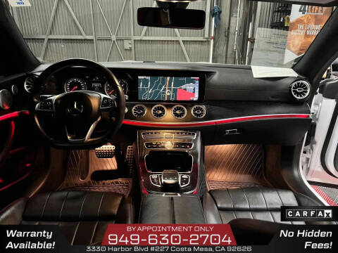2018 Mercedes-Benz E-Class E 400 4MATIC