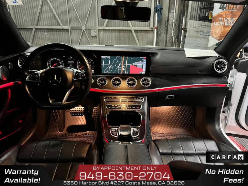 2018 Mercedes-Benz E-Class E 400 4MATIC