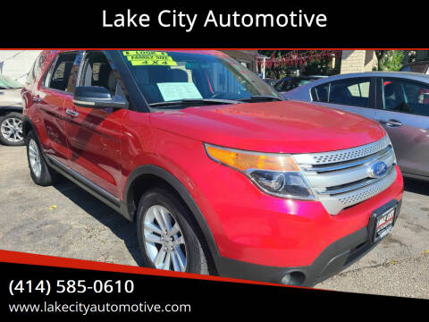 2012 Ford Explorer for sale at Lake City Automotive in Milwaukee WI