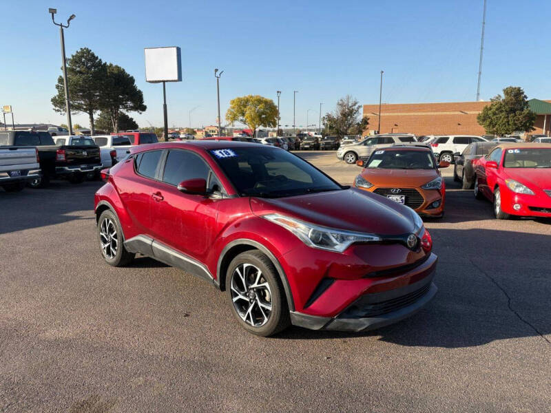 Used 2018 Toyota C-HR XLE with VIN NMTKHMBX7JR002991 for sale in South Sioux City, NE